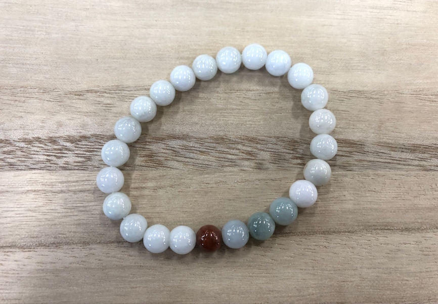 Pulsera Jade Bola 8 mm